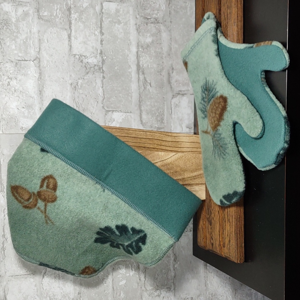 STC Micro Fleece Mittens/Hat Set